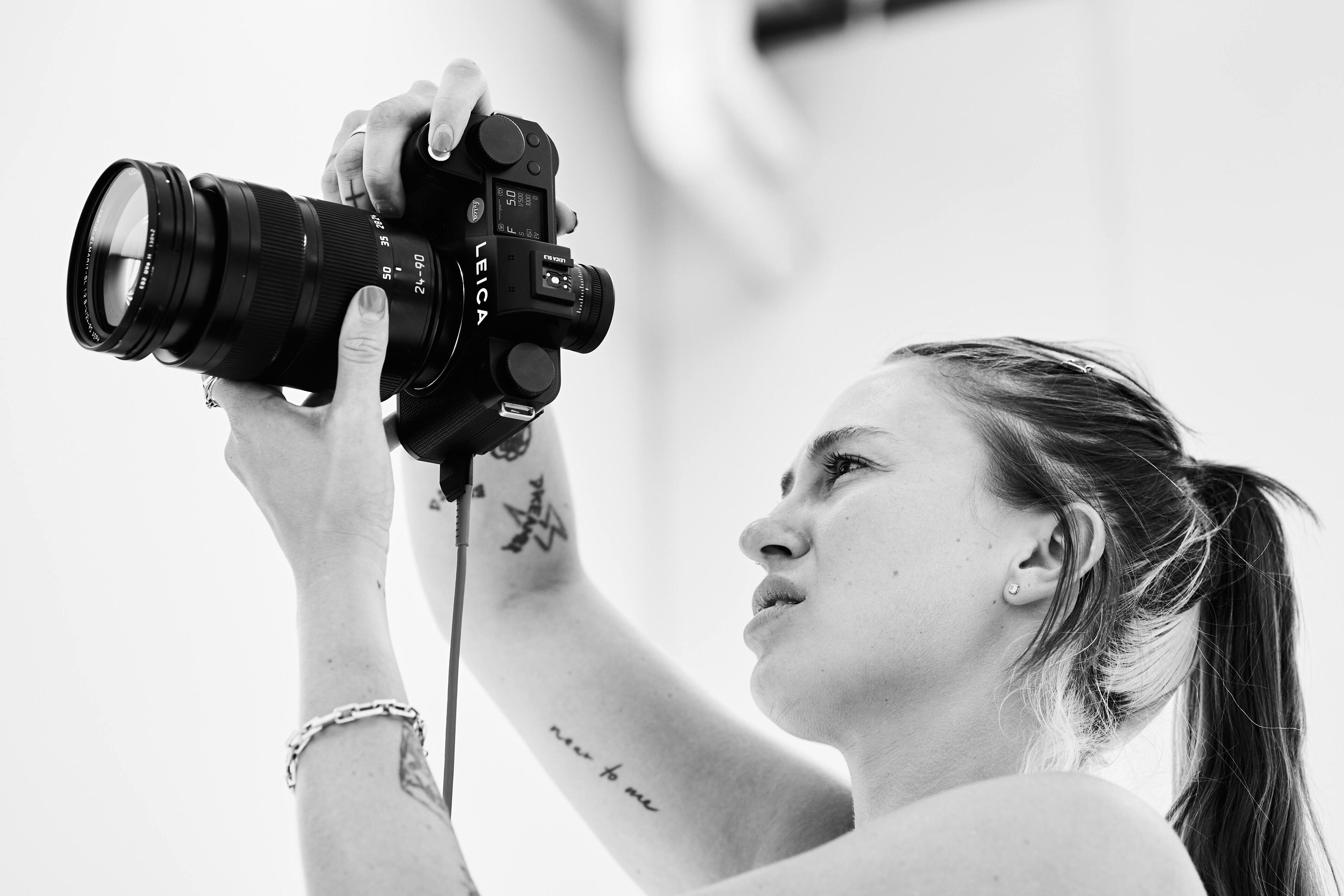 Alex Drewniak with the Leica SL3