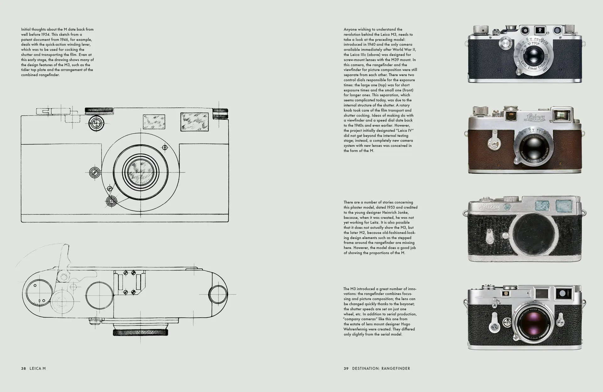 Text and images about Leica M cameras