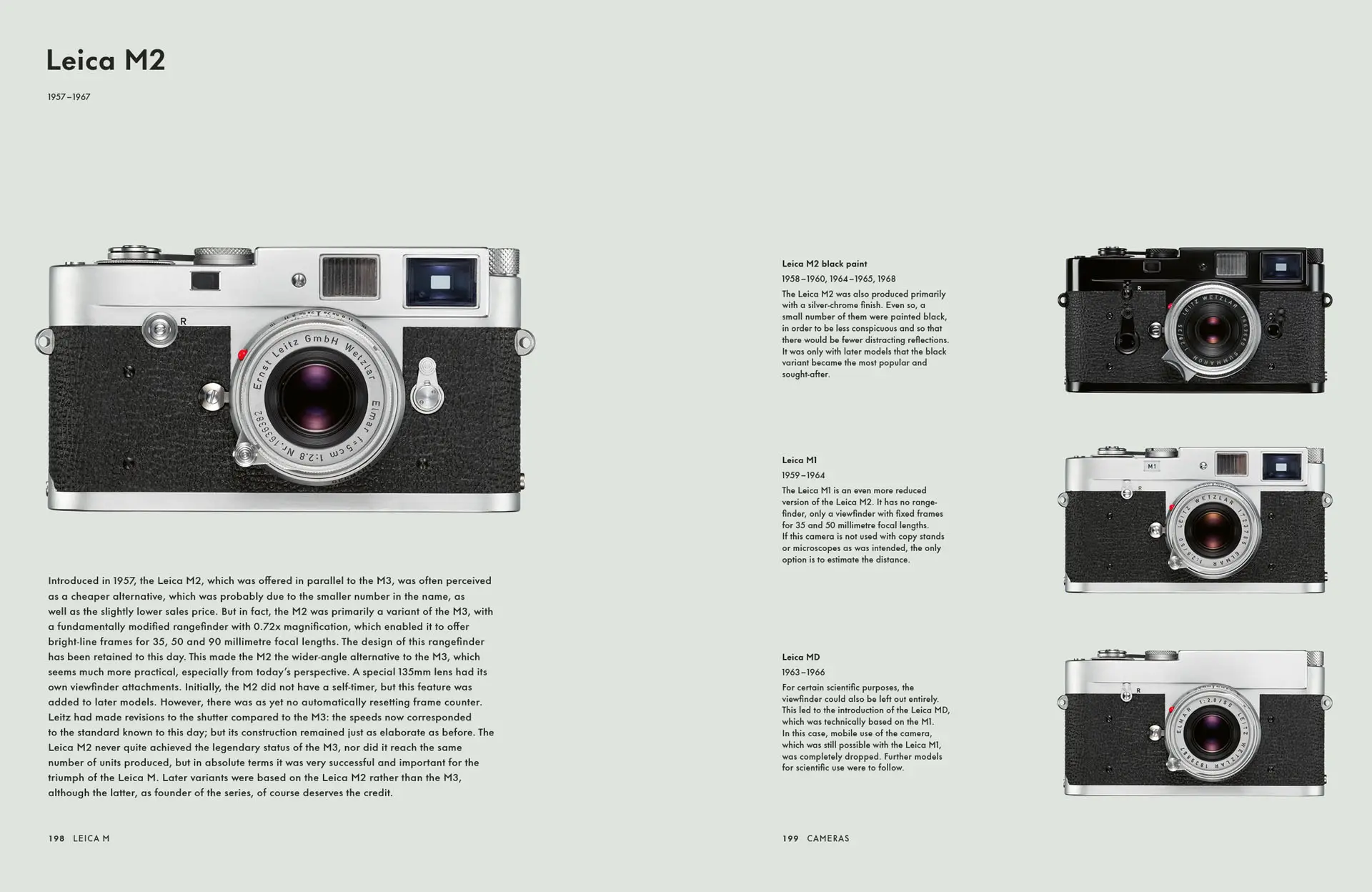 Text and images about the Leica M2